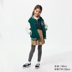 童装女童HEATTECH EXTRA WARM绒面紧身裤优衣库保暖打底裤478174