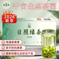 日照绿茶 2026新茶横山天湖茶浓香型板栗香经典口粮茶尝鲜装20g
