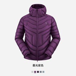 鹅铠甲 天石鹅铠甲户外连帽轻量千蓬排骨羽绒服保暖男女外套内胆GD915