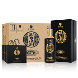 习酒 经典黑金  53度 500ml*6瓶 整箱装