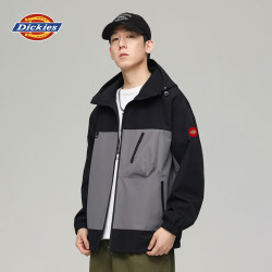 Dickies 防风连帽 撞色拼接 男士夹克