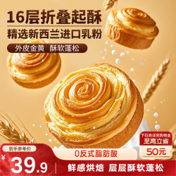 三只松鼠 手撕面包1kg*2箱 早餐面包营养饱腹代餐酵母小面包糕点