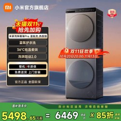 米家 小米米家 MIJIA洗烘套装Pro蓝氧洗热泵烘10kg全自动洗衣机干衣机组合
