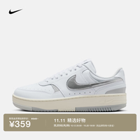 耐克 女子时尚厚底鞋秋冬增高抓地运动鞋NIKE GAMMA FORCE HQ1674 100白/金属银/浅烟灰/尘光子色 38