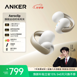 SoundCore AeroClip 耳夹式蓝牙耳机 银河之辉