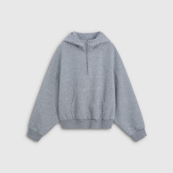Gap 双十一特惠狂欢 半拉链连帽宽松卫衣