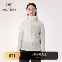始祖鸟 SQUAMISH HOODY 女子 风壳®夹克 ARCTIC SILK / SEA SALT/极地白/流木白 XS