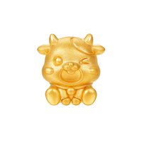 88VIP：明牌珠宝 黄金HAPPY十二生肖手串 硬金蛇年吉祥物AFP1055
