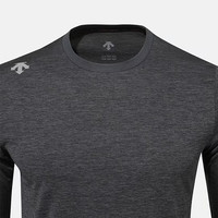 迪桑特 TRAINING长袖卫衣 灰色