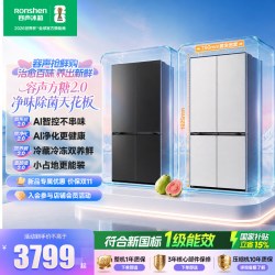 容声 方糖2.0系列 BCD-505Q50CZLBD 双系统循环 十字门冰箱