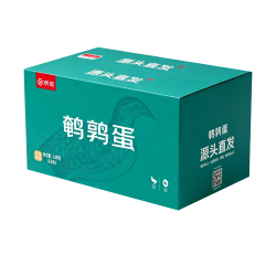 京觅 新鲜无抗鹌鹑蛋 生鲜蛋 好蛋 63枚/盒 源头直发