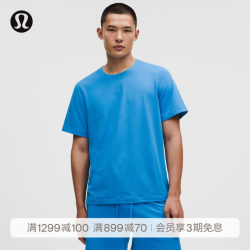 lululemon 丨Mesh Soft Jersey 男士网面平纹针织短袖 T 恤 芯吸