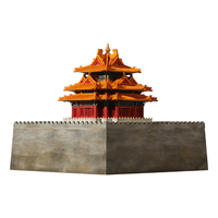 隐榫 故宫角楼榫卯积木 典藏版 拼装模型