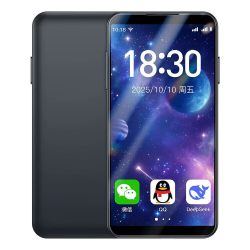 朵唯 M2 卡片手迷你4.0英寸 全网通 双卡双待扫码支付戒网无游戏小学初高中生专用微信QQ钉钉按键智能手机