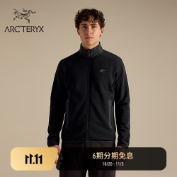 ARC'TERYX始祖鸟 KYANITE JACKET 男子 抓绒衫 Black/黑色 M