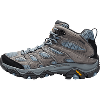 迈乐（Merrell）上新 户外经典徒步鞋男女款MOAB3 GTX中帮透气防水耐磨防滑登山鞋 J036312灰兰(女款) 35