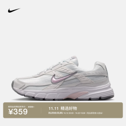 耐克 女子透气运动鞋秋冬复古跑鞋风缓震NIKE INITIATOR 394053 108山峰白/浅紫丁香色/米白/浅品红/隐形灰