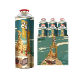 珠江啤酒 珠江原浆啤酒 11度 980ml*6听
