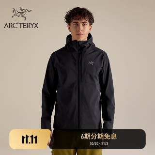 始祖鸟 SAWYER HOODY 男子 软壳夹克 Black/黑色 M