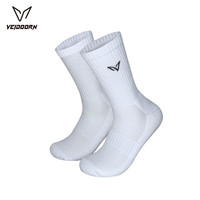 VEIDOORN 毛巾底透气 白色 均码 运动袜