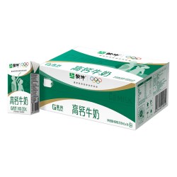 蒙牛 高钙纯牛奶250mL×16盒