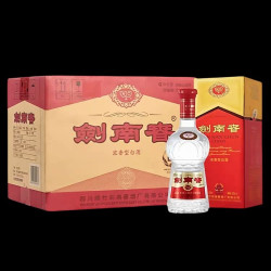 剑南春 水晶剑 52%vol 浓香型白酒 558ml 整箱