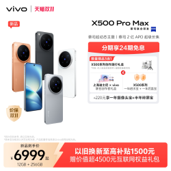 vivo X500 Pro Max 蔡司2亿APO超级长焦 大地回声 16GB+512GB 手机