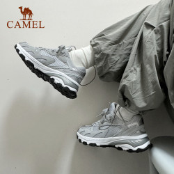骆驼 CAMEL）情侣穿搭漫游运动慢跑鞋四季密网复古运动跑步鞋