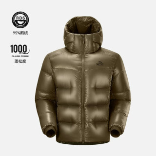 伯希和 极寒雪山羽绒服男户外运动连帽1000蓬鹅绒保暖外套