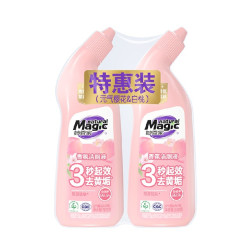 妙管家 樱花白桃香氛洁厕液500g*2瓶洁