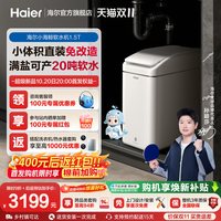 海尔 软水机新品家用中央全屋净水系统软化水质小海鲸HZR15