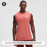 lululemon Metal Vent Tech 男士运动背心 炽樱橙 M