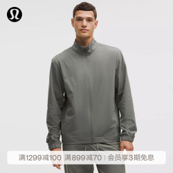 lululemon 丨Zeroed In 男士运动夹克 LM3FGXS 鼠尾草绿 S