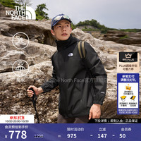 北面 硬壳冲锋衣男DRYVENT防水户外百搭保暖外套26秋冬新品|8JSY JK3/宇宙黑 3XL /190