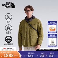 北面 羽绒服男外套防泼溅600蓬鹅绒保暖休闲时尚户外26秋冬上新|8J5X 2EK/棕黄色 3XL /190/124A