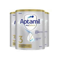 爱他美 澳大利亚直邮Aptamil爱他美白金版婴幼儿奶粉1-3岁900g*3罐