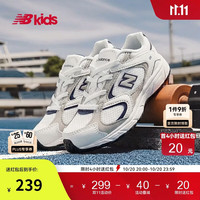 new balance 小童鞋 男女童秋季网面潮酷百搭拼接学步鞋408