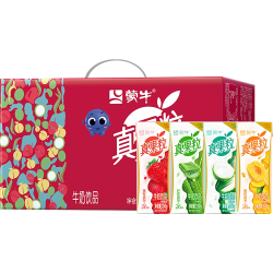 蒙牛 真果粒牛奶饮品250g*24盒混合口味