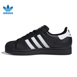 阿迪达斯 尖货丨adidas阿迪三叶草男女SUPERSTAR II贝壳头休闲鞋子JI0079