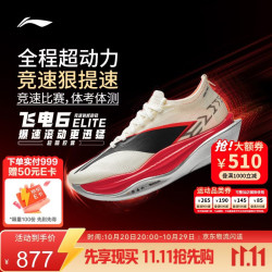 李宁 飞电6ELITE | 超䨻胶囊跑步鞋男女碳板专业竞速比赛鞋ARMW001
