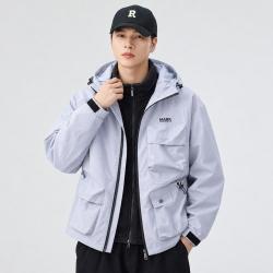 马克华菲 男士秋装户外运动夹克三合一外套两件套防风登山服冬