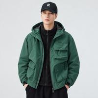 马克华菲 男士秋装户外运动夹克三合一外套两件套防风登山服冬