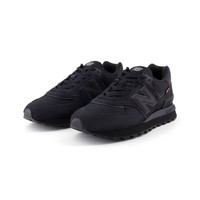 new balance 秋季男女同款情侣厚底轻便黑色运动休闲鞋574LG系列U574LGMT 4