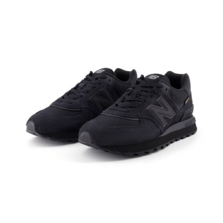 new balance 秋季男女同款情侣厚底轻便黑色运动休闲鞋574LG系列U574LGMT 4
