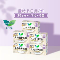 花王 Laurier 乐而雅 F透气棉柔系列纤巧日用卫生巾 25cm