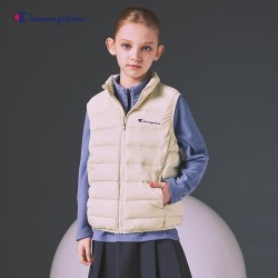 Champion 冠军儿童校服内胆抗菌轻薄蓄热保暖羽绒马甲