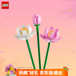 乐高 植物系列 40647 荷花