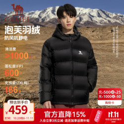 骆驼 羽绒服男[泡芙系列]2026秋冬加厚保暖高蓬连帽面包羽绒服外套女 C36CW100