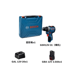 博世 电钻家用充电式手电钻电动螺丝刀GSR120-LI锂电12V工具手枪钻