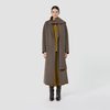 Max Mara 麦丝玛拉 羊毛系带中长款大衣